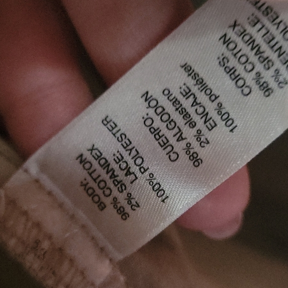 Chicos floral applique tan utility jacket size xl - Picture 9 of 16